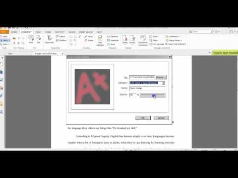 Annotations in Foxit Acrobat PDF Reader