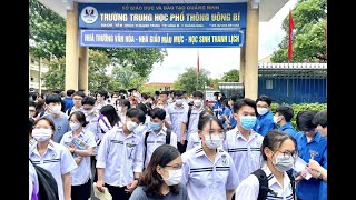 Uông Bí: Hoàn thành kỳ thi tốt nghiệp THPT năm 2022