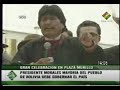 Evo promulga convocatoria a referendo para dar paso a la refundación de Bolivia - Oct 2008 2/2