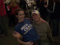 Trent and Veronica pose for a picture.