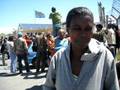 Protester explains her demands (isiXhosa)