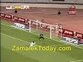 هدف شريف اشرف الثانى فى مباراة الزمالك و غزل المحلة