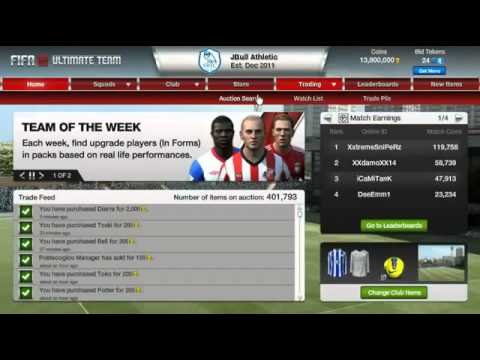 FIFA 13 Ultimate Team Coins Glitch (Still Works)