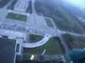 BASE jumping from the 21st floor of Moscow State University