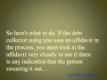 Counterclaim when Sued for Debt! Was There an Affidavit Attached? You Can Counterclaim