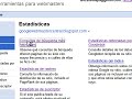 Herramientas para Webmasters / Parte 5