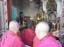 Nepal Kathmandu Bodnath Stupa Worshipping