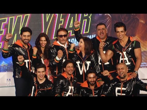 Shahrukh, Deepika & Others Launched First Look Of Movie Happy New Year