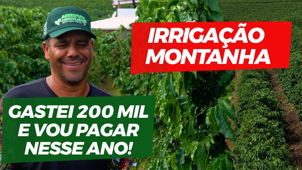 o investimento em irrigação retornando em produção em um ano!!| No Pé do Café
