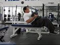 Powerlifting Bench Press Workout Routine + Tricep Extensions and Shoulder Work