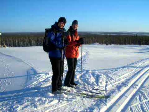 Äkäslompolo - Langlauf am Yllas / Äkäslompolo Nationalpark in Lappland / Finnland www.hotlemonandapplepie.de.