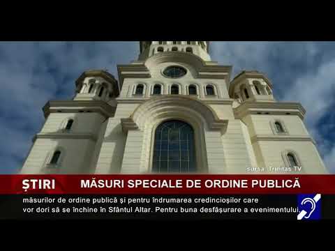 Măsuri de ordine publică, la Catedrala Națională