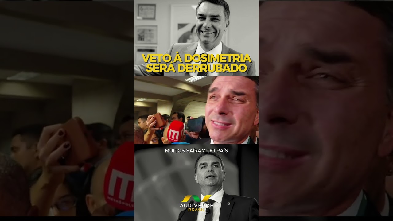 Flávio Bolsonaro afirma que veto à dosimetria será derrubado pelo Congresso