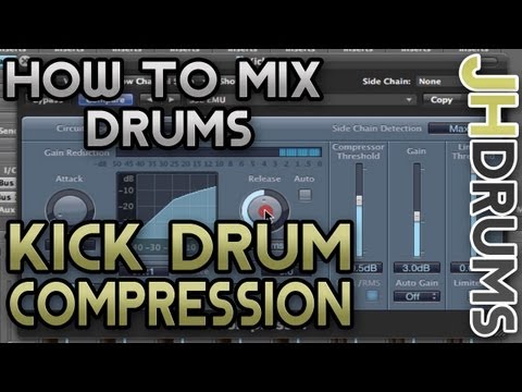 Kick Drum Compression – How To Mix Drums (Part 11)  | by JHDrums