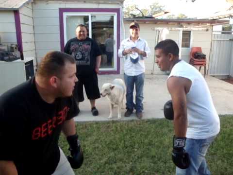 HELL BOY Vs BOOSTY II Backyard Fight