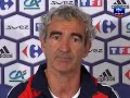 domenech parle de patt viera et de matt flamini