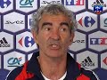 domenech parle de patt viera et de matt flamini