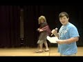 the first episode of hawk talk, a weekly news show we're doing for a class called mass media at woodward-granger high school