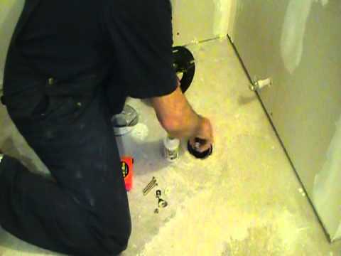 how to fasten dricore to concrete