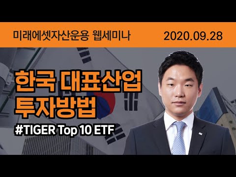 한국의 경쟁력 있는 산업에 투자하는 방법 (TIGER TOP10 ETF)