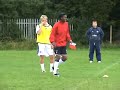 Frank Benjamin training and offering advice