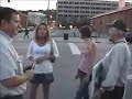 blonde chick cusses street preachers blonde chick cusses street preachers