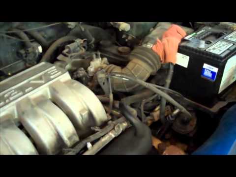 How to replace a fuel pressure regulator on a Dodge Caravan