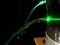 Fibre optique liquide