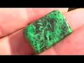 Maw Sit Sit 22x14 cab - Vivid Green & Rare