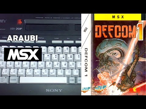 Defcom 1 (1989, MSX, Iber Soft)