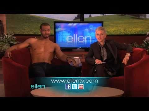 Isaiah Mustafa Loses His Shirt! Video