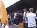 Fans des VfL Germania Leer beim Ausw�rtsspiel in Pewsum