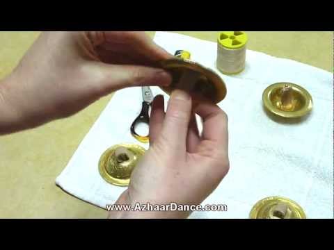 how to attach cymbal straps