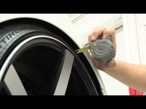 how to measure wheel offset