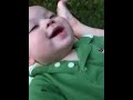 Mommy making mason laugh