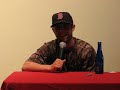 Dustin Pedroia gives a great private interview to Red Sox fans in Philadelphia-June 2009