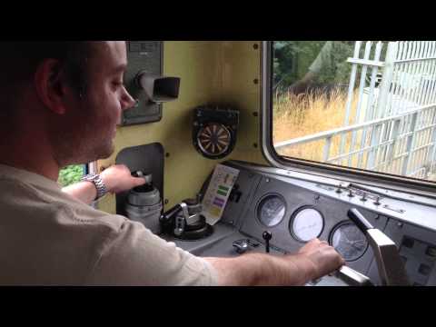 how to drive a electric train