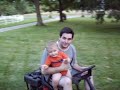 Mowing with Daddy