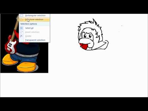 how to draw g from club penguin
