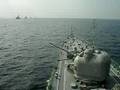 護衛艦さわかぜ　51番砲・祝砲発射