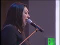 rachel warren, sow leader at ywam denver singing shout to the lord at tiffany johnson and phil crouse's memorial at faith bible chapel