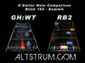 videos de Dammit - GHWT vs RB2 - X Guitar