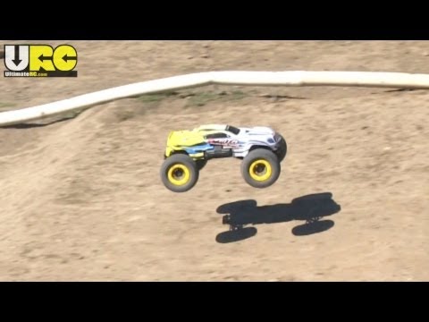 Thunder Tiger e-MTA at the track, stock, no music