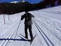 leçon de ski de fond à l'Arselle leçon de ski de fond à l'Arselle