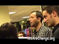 We Are Change NYC Confronts Norman Podhoretz!!