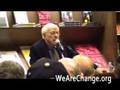 We Are Change NYC Confronts Norman Podhoretz!!