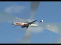 ibiza airport a/c on final approach  re make +extras 