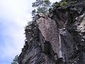 McKenzie Lake west pictograph rock view 2