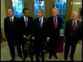 videos de Obama, Bushes, Clinton y Carter, la grandezan norteamericana