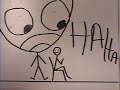 Crazy cartoon with the \"Joelbitar\"-song